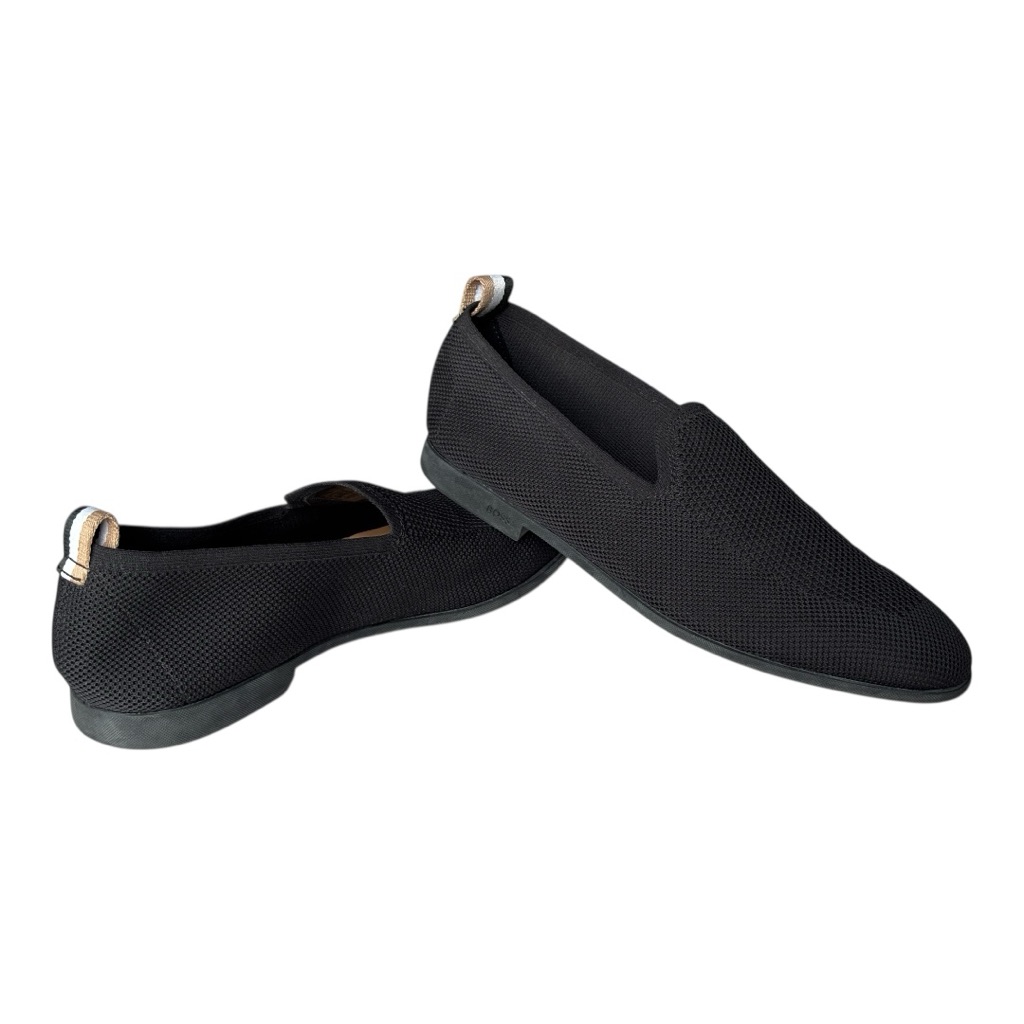 Hugo Boss Dale Flexible Knit Slip On Loafer In Black Made In Italy | Size 12-13